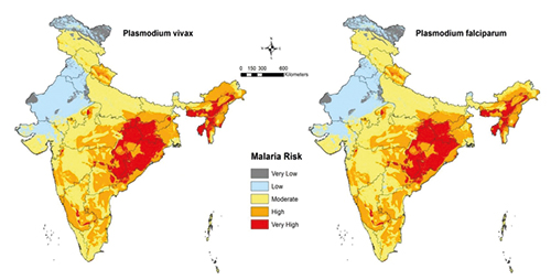 India Malaria Map - Fit for Travel